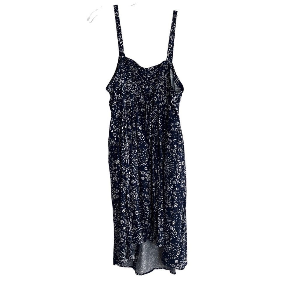 TORRID Summer Chalis Floral Sundress in Blue White Size 0 (Size 10) - Picture 3 of 9